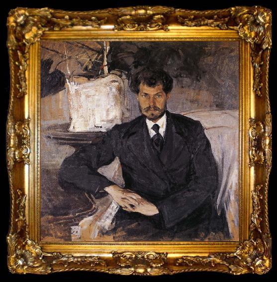 framed  Nikolay Fechin Portrait of a man, ta009-2